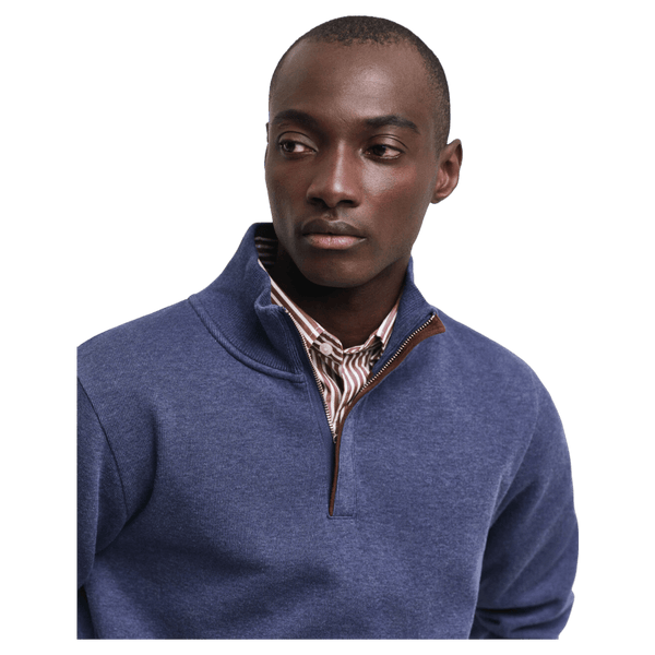 GANT Sacker Rib Half Zip Sweatshirt