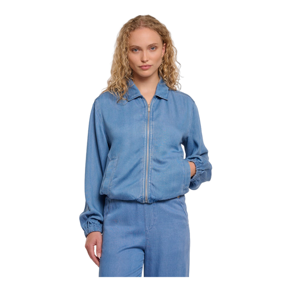 Rino & Pelle Myla Puff Sleeve Zip Jacket