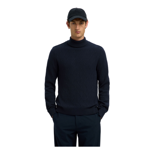 Selected Trevor Long Sleeve Knit Roll Neck