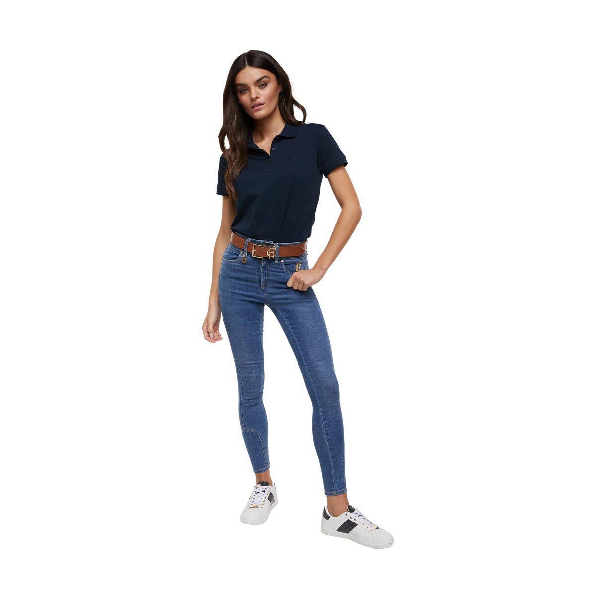 Holland Cooper Relaxed Fit Polo Shirt Coes