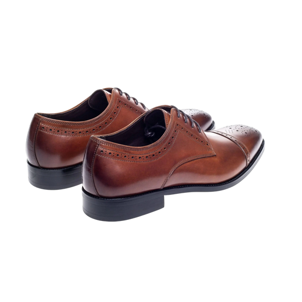 John White Lucan Semi-Brogue Shoes for Men