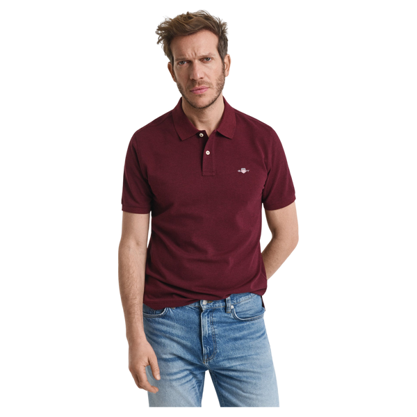 GANT Regular Fit Shield Piqué Polo Shirt
