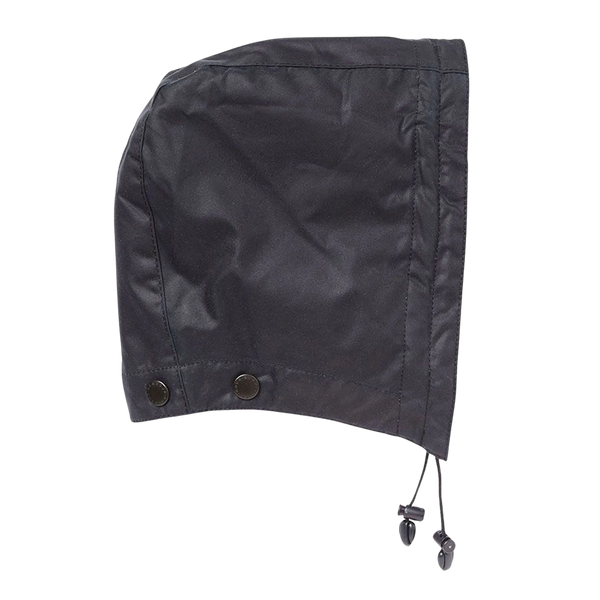 Barbour Waxed Cotton Hood in Navy