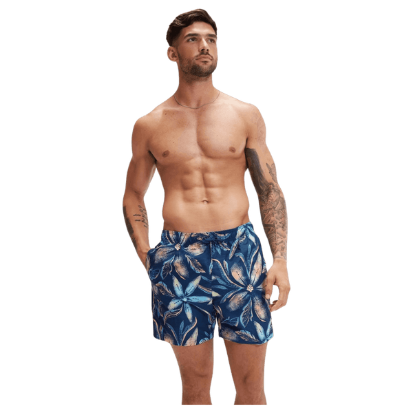 Speedo Digital Printed Leisure 16" Water Shorts for Men