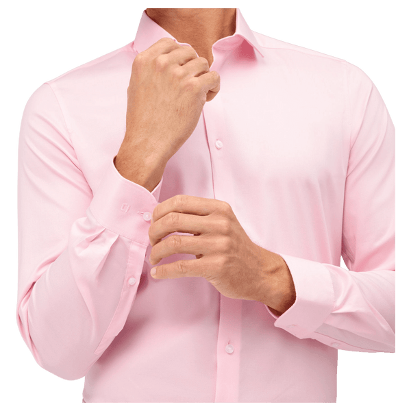 Olymp Body Fit Structured Long Sleeve Formal Shirt for Men