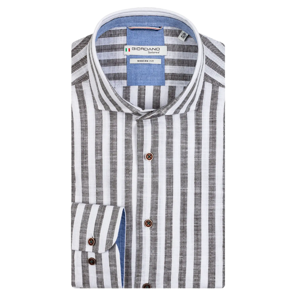 Giordano Slub Stripe Shirt