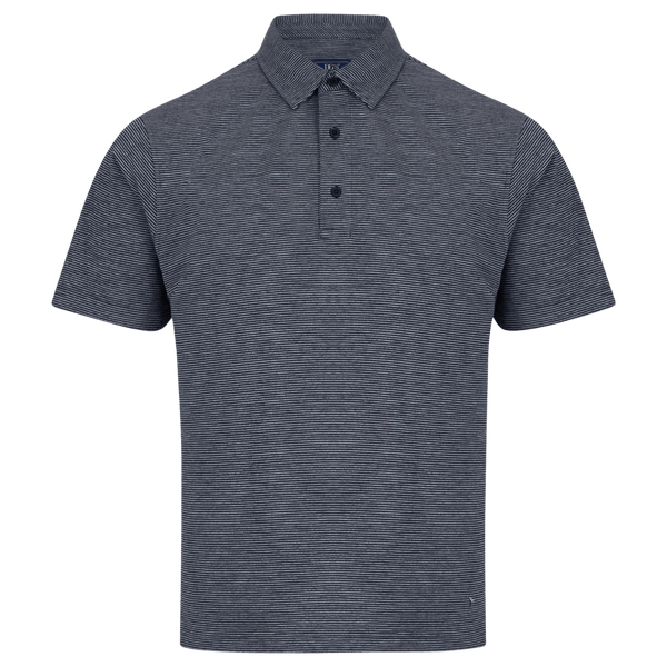 Douglas Fine Stripe Polo Shirt for Men