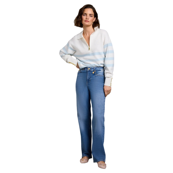 Holland Cooper Lydia Quarter Zip Knit