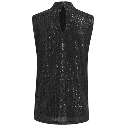 Smith & Soul Sequin Sleeveless Blouse