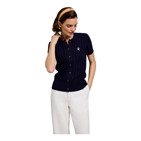 Holland Cooper Cotswold Short Sleeve Cardigan