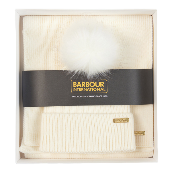 Barbour International Mallory Beanie & Scarf Gift