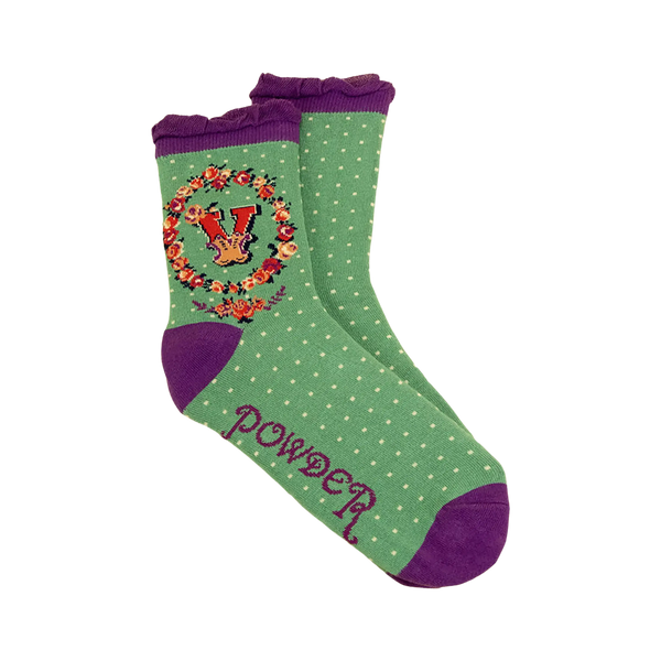 Powder A-Z Ankle Socks for Women