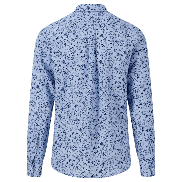 Fynch-Hatton Long Sleeve Linen Floral Shirt