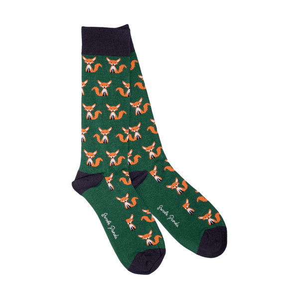 Swole Panda Patterned Bamboo Socks for Men