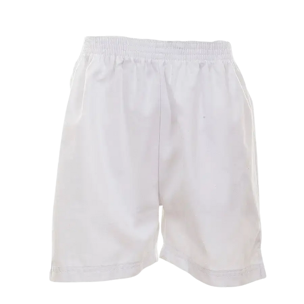 School PE Short in White