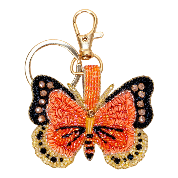 Powder Beaded Keychain