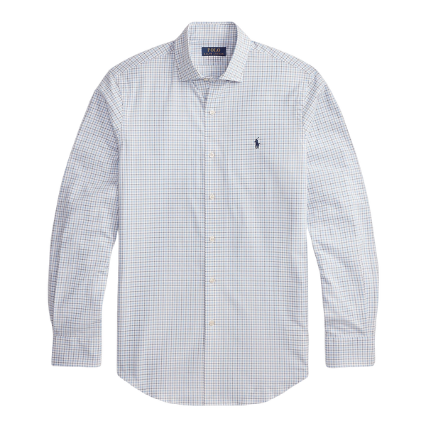 Polo Ralph Lauren Long Sleeve Plaid Stretch Poplin Sport Shirt