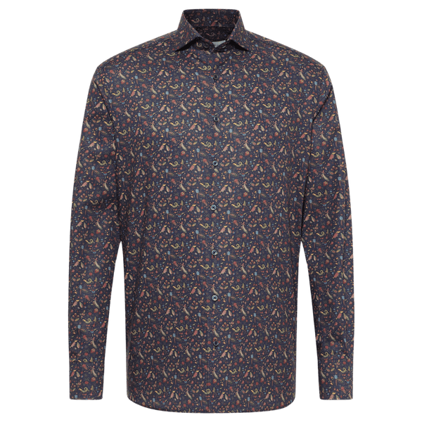 Eterna Floral Long Sleeve Shirt for Men