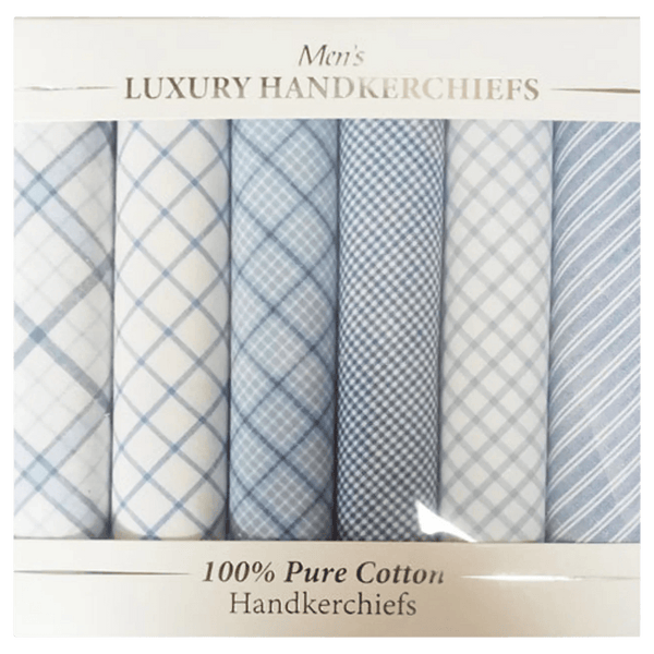 Le Chateau 6 Boxed Handkerchiefs