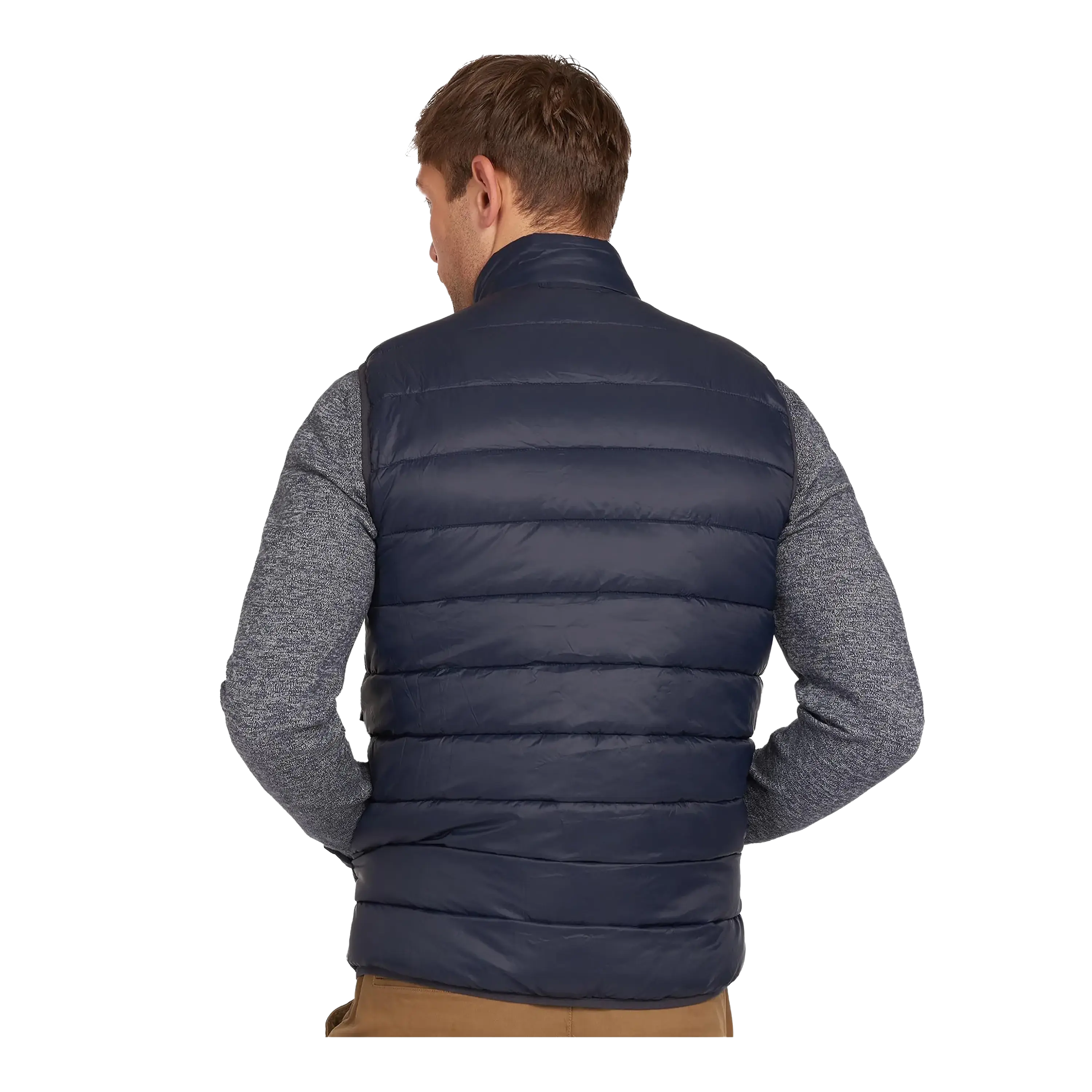 Barbour gilets mens purple sales