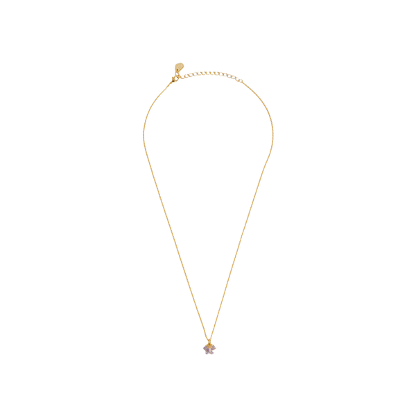 Estella Bartlett Cz Butterfly Charm Necklace