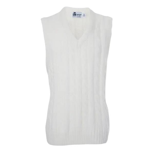 Gunn & Moore Junior Cricket Slipover in Cream