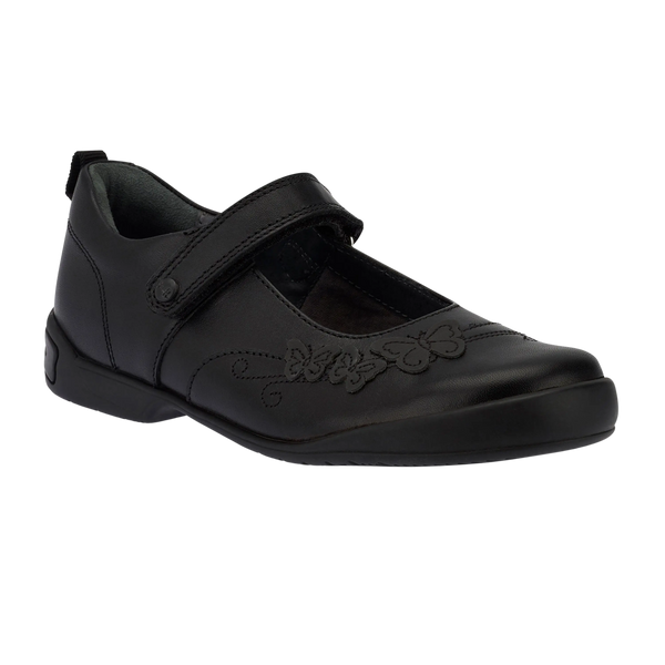 Pump School Shoes for Girls in Black