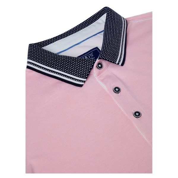 Daniel Grahame Collar & Cuff Tipped Polo for Men