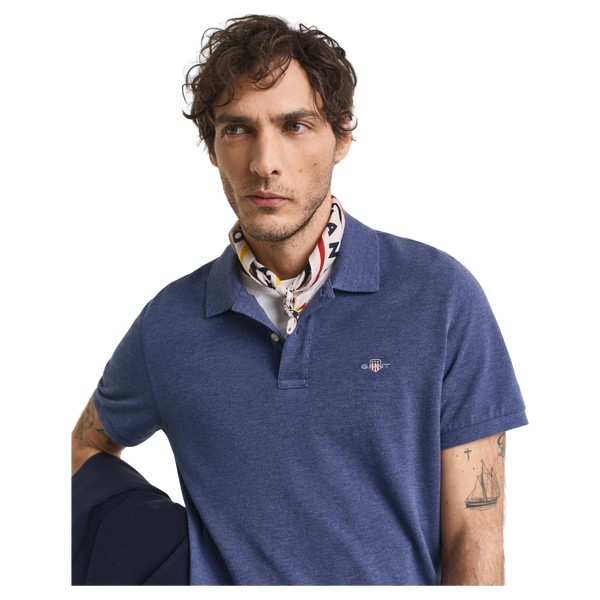 GANT Regular Fit Shield Piqué Polo Shirt