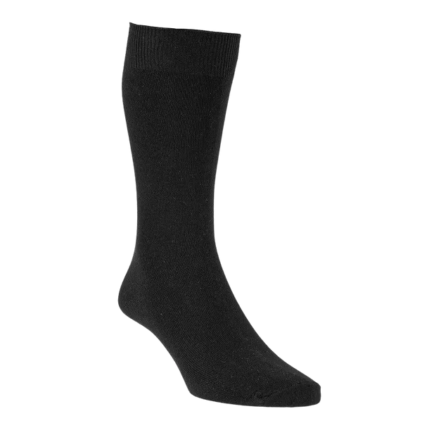 HJ Hall HJ7116/3 3 Pack Cotton Socks In Black