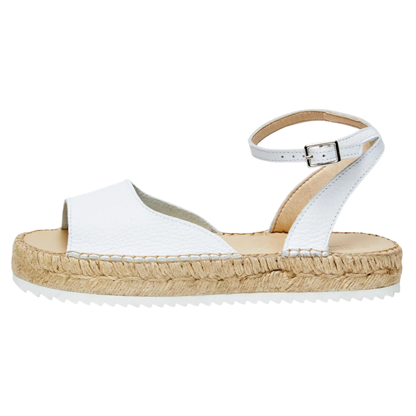 Selected Femme Eldina Leather Lined Espadrille Sandals for Women