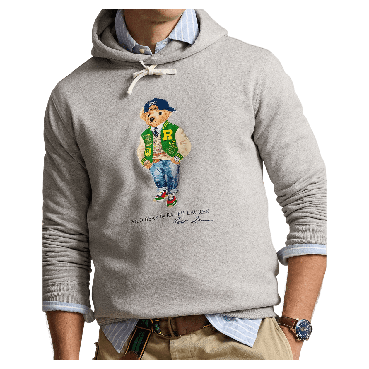 Polo Ralph Lauren Long Sleeve Polo Bear Hoodie Coes