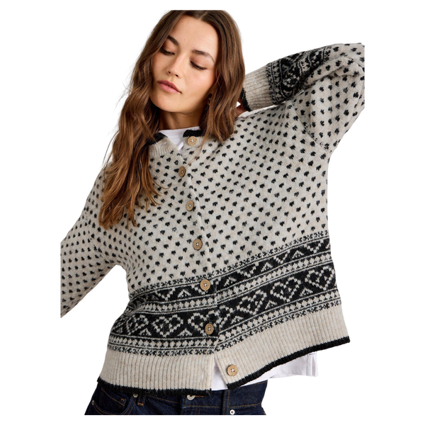 White Stuff Holly Heart Cardi