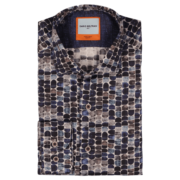 Dario Beltran Fabero Printed Long Sleeve Shirt