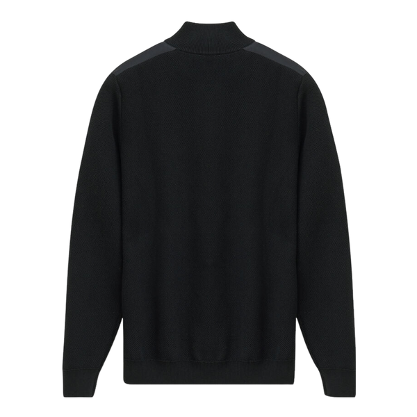 Bugatti 1/4 Zip Textured Sweatshirt