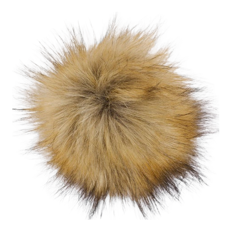 Rino & Pelle Faux Fur Detachable Pompon
