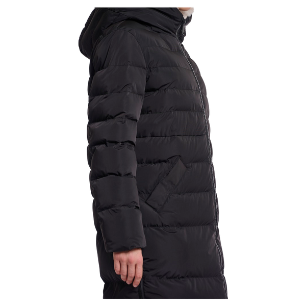 Rino & Pelle Keila Long Padded Hooded Coat With Faux Fur