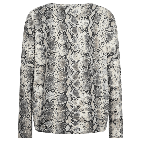 Soya Concept Biara Snakeskin Print Blouse