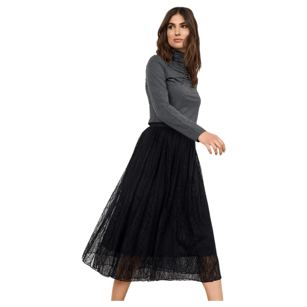 Soya Concept Velida Lace Midi Skirt for Women