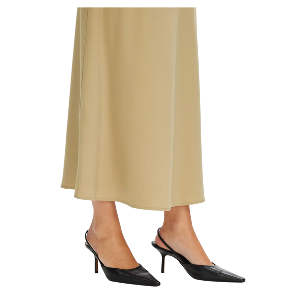 Selected Femme Satin Midi Skirt for Women