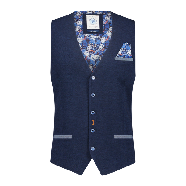 A  Fish Named Fred Pique Waistcoat for Men