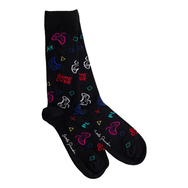 Swole Panda Patterned Bamboo Socks