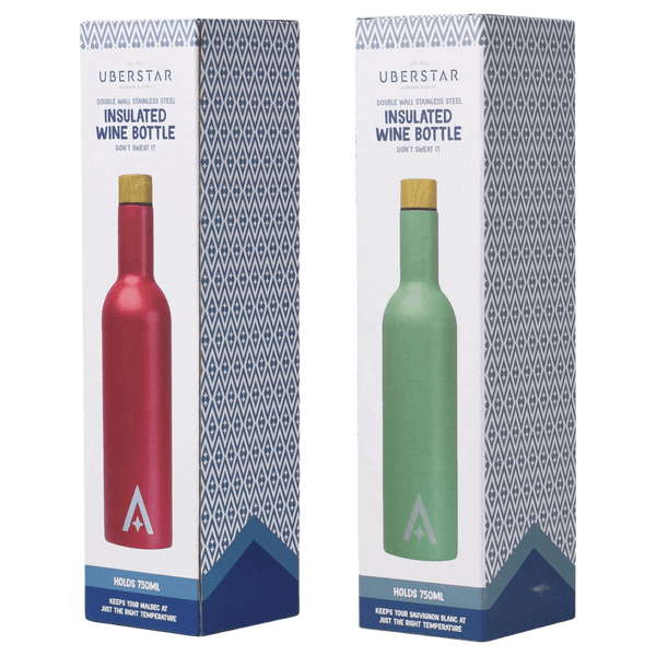 Uberstar Insulated Travel Wine Bottle