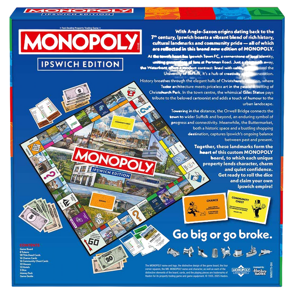 Hasbro Monopoly - Ipswich