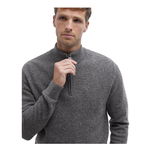 Barbour Essential Tisbury Half Zip Knitted Jumper