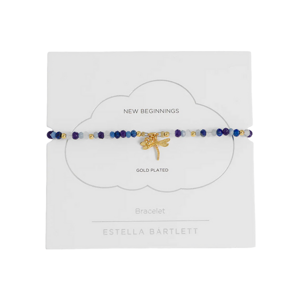 Estella Bartlett Flower And Dragonfly Bracelet