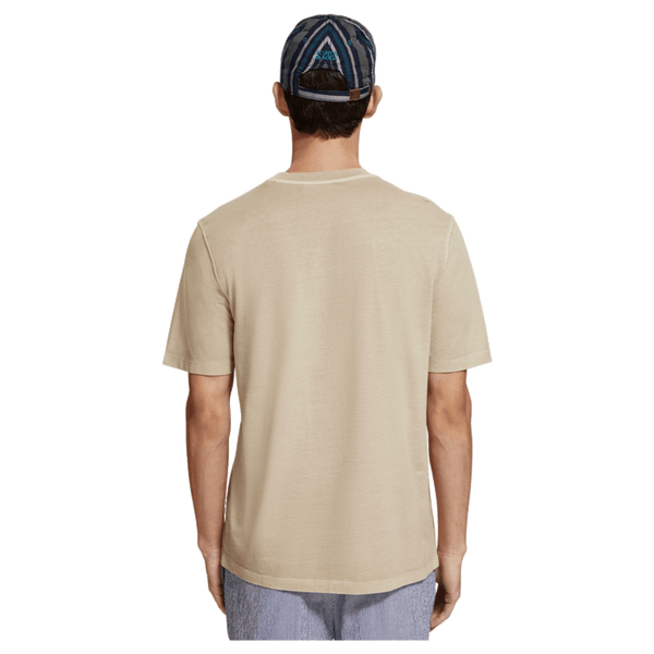 Scotch & Soda Garment Dyed Crew Neck T-Shirt