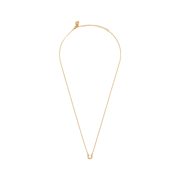 Estella Bartlett Pearl Horseshoe Necklace