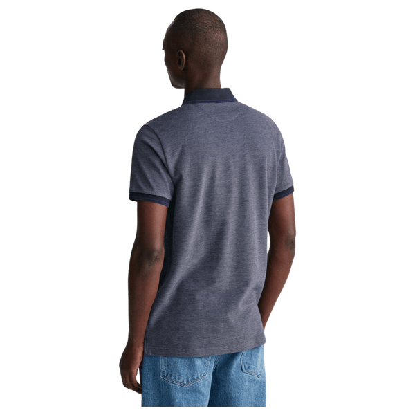 GANT Oxford Short Sleeve Pique Polo Shirt