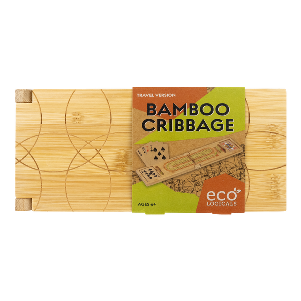 University Games Bamboo Cribbage